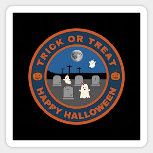 Trick or Treat Happy Halloween Magnet